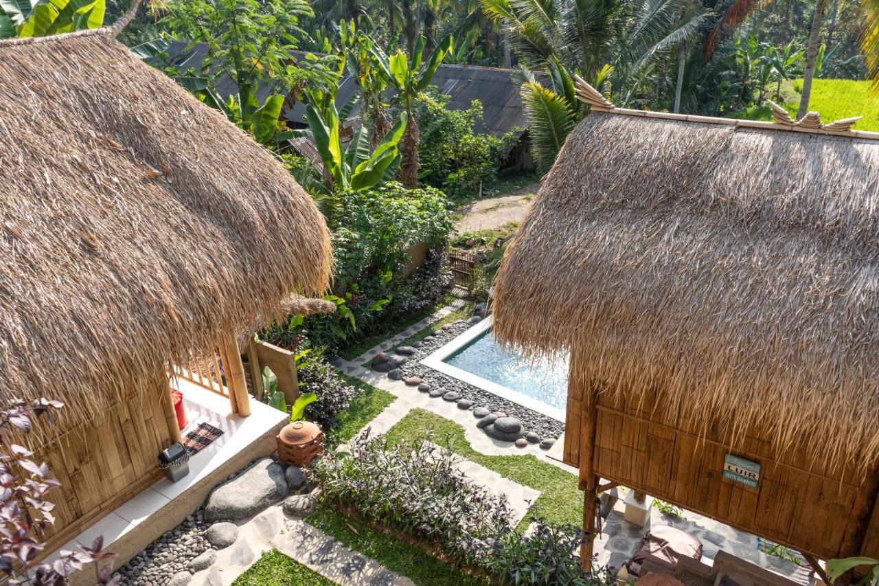 Bali Bamboo Jungle Huts And Hostel Tampaksiring Buitenkant foto