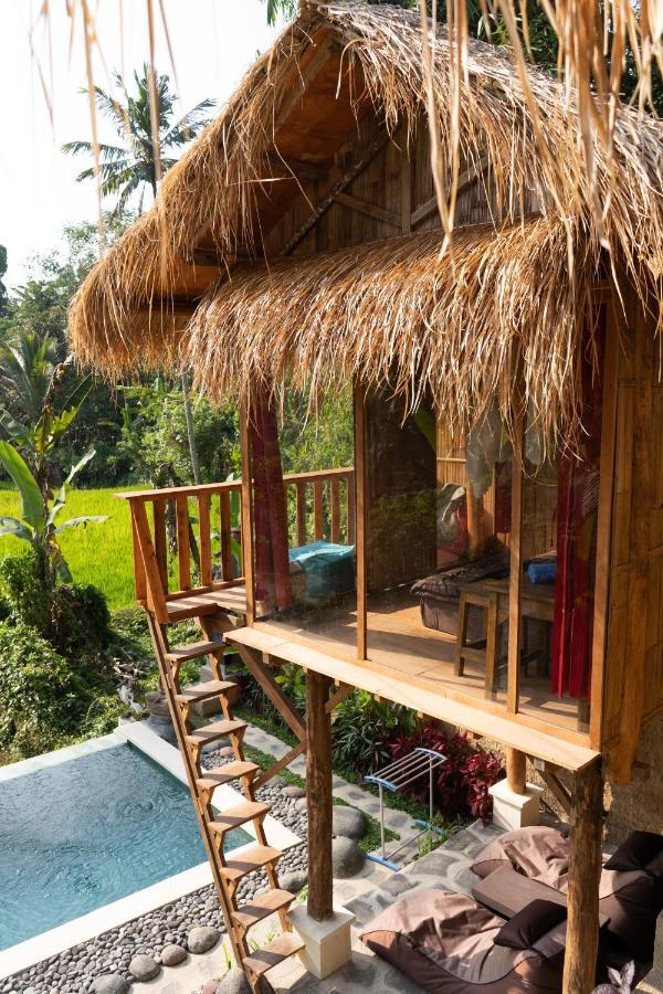 Bali Bamboo Jungle Huts And Hostel Tampaksiring Buitenkant foto