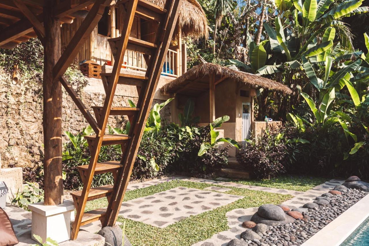 Bali Bamboo Jungle Huts And Hostel Tampaksiring Buitenkant foto