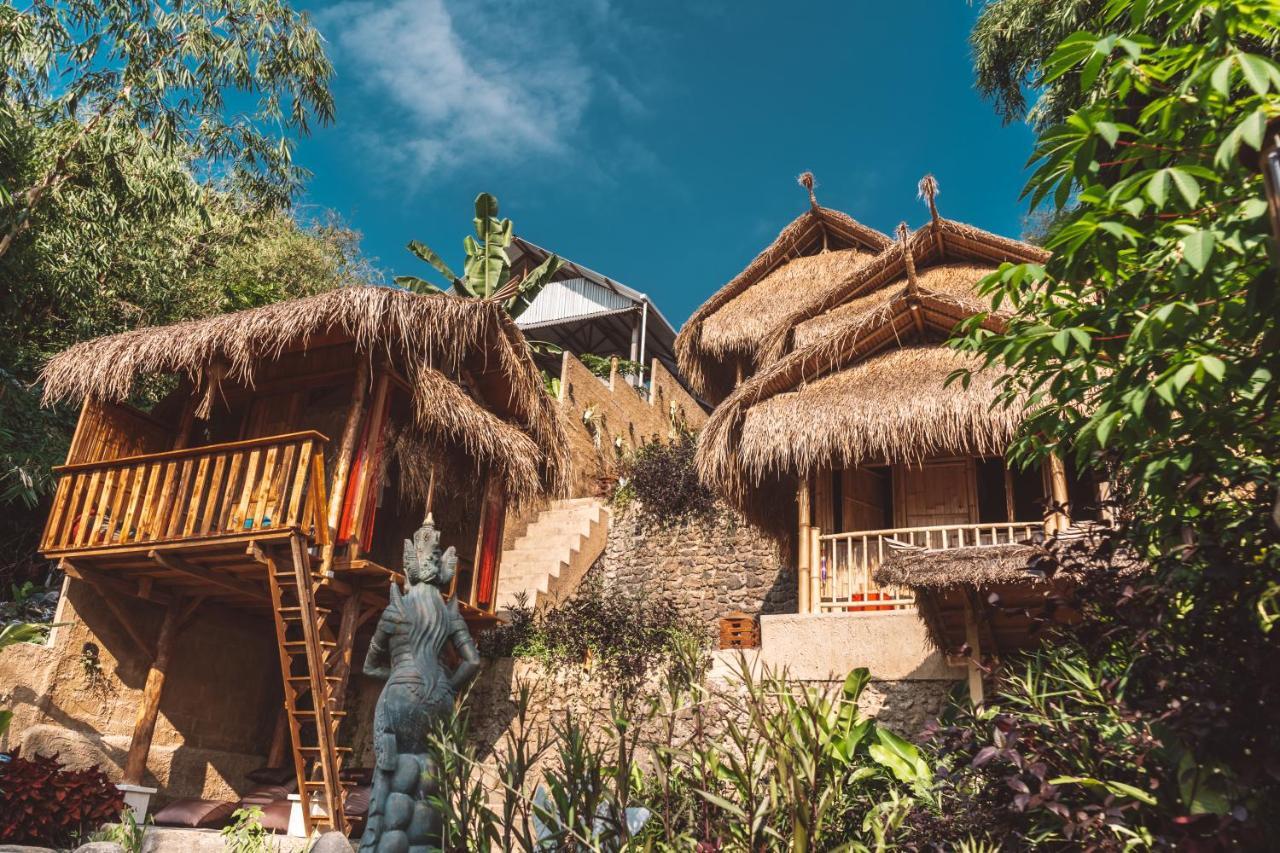 Bali Bamboo Jungle Huts And Hostel Tampaksiring Buitenkant foto